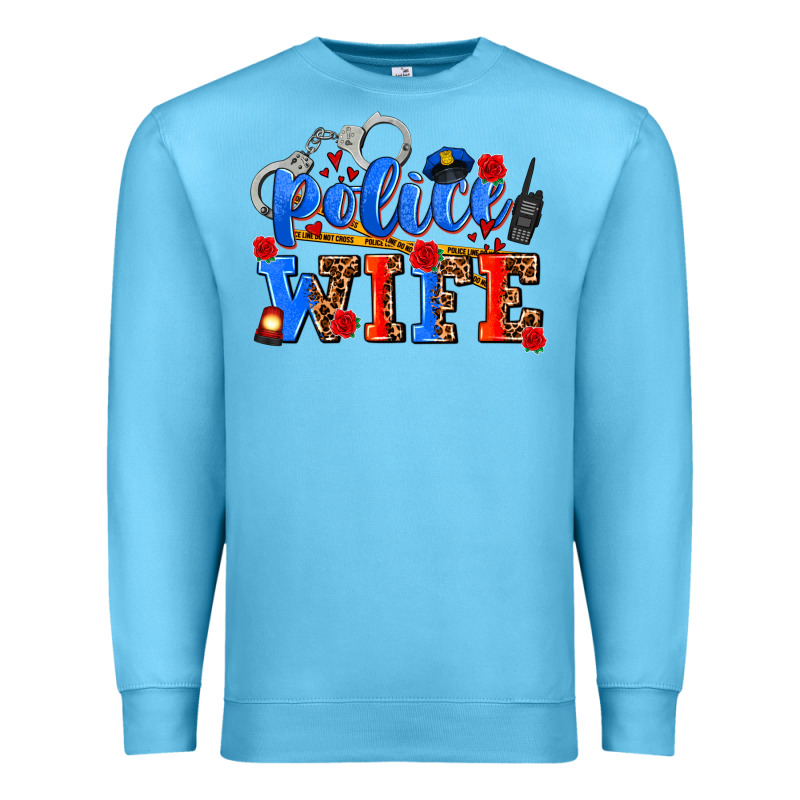 Police Wife Premium Sweatshirt by AdoDesignShop | Teevron