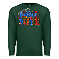 Sports Green police wife Premium Sweatshirt - AdoDesignShop