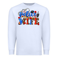 White police wife Premium Sweatshirt - AdoDesignShop