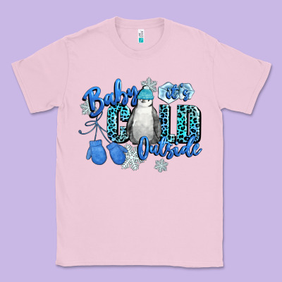 Baby Its Cold Outside Classic Tee Designed By Cowgirlartshop