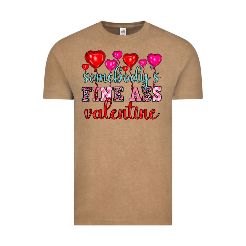 Somebody's Fine Ass Valentine Vintage Tee by OliviaCreatesArt | Teevron