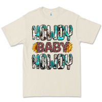 Bone Western Howdy Baby Howdy Premium Tee - HowdyJamesFarm