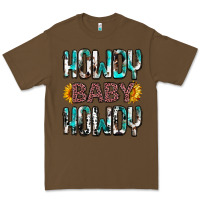 Cacao Western Howdy Baby Howdy Premium Tee - HowdyJamesFarm