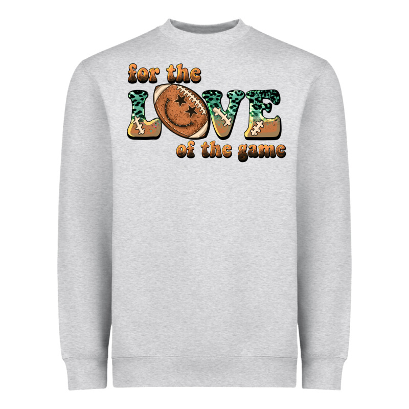 For The Love  Of The Game Heavyweight Sweatshirt by BarkalooDesign | Teevron