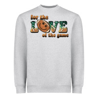 Heather Grey for the love  of the game Heavyweight Sweatshirt - BarkalooDesign