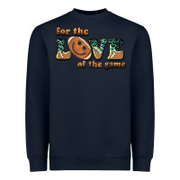 Navy for the love  of the game Heavyweight Sweatshirt - BarkalooDesign