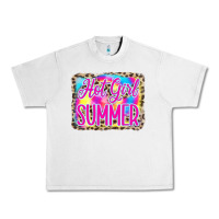 Lunar Rock Hot Girl Summer Tie Dye Leopard Urban Heavy Tee - CowCowDesign