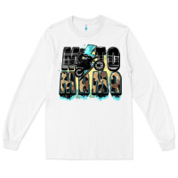 White Moto mama Mother's Day Long Sleeve Tee - FaDigitalArtStudio