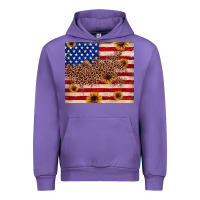 Tulip American flag leopard sunflower Urban Hoodie - JahusDesignShop