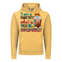 Vintage Mustard I Am A Dentist What Is Your Superpower Frappe Vintage Hoodie - FaDigitalArtStudio