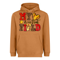 Meerkat my heart is on that field softball Heavyweight Hoodie - AdoDesignShop