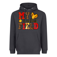Smoke my heart is on that field softball Heavyweight Hoodie - AdoDesignShop