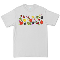Dove Grey summer fruits Premium Tee - TumblerDesignByShophia