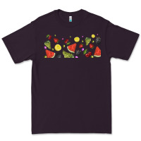 Plum summer fruits Premium Tee - TumblerDesignByShophia