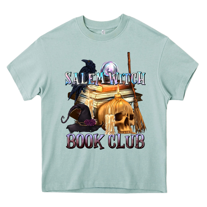 Salem Witch Book Club Heavy Core Tee by texasbilliewilder | Teevron