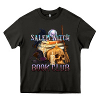 Asphalt Salem Witch Book Club Heavy Core Tee - texasbilliewilder