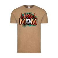 Vintage Coffee blessed soccer mom lightbulb letters Vintage Tee - OliviaCreatesArt
