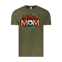 Vintage Olive blessed soccer mom lightbulb letters Vintage Tee - OliviaCreatesArt