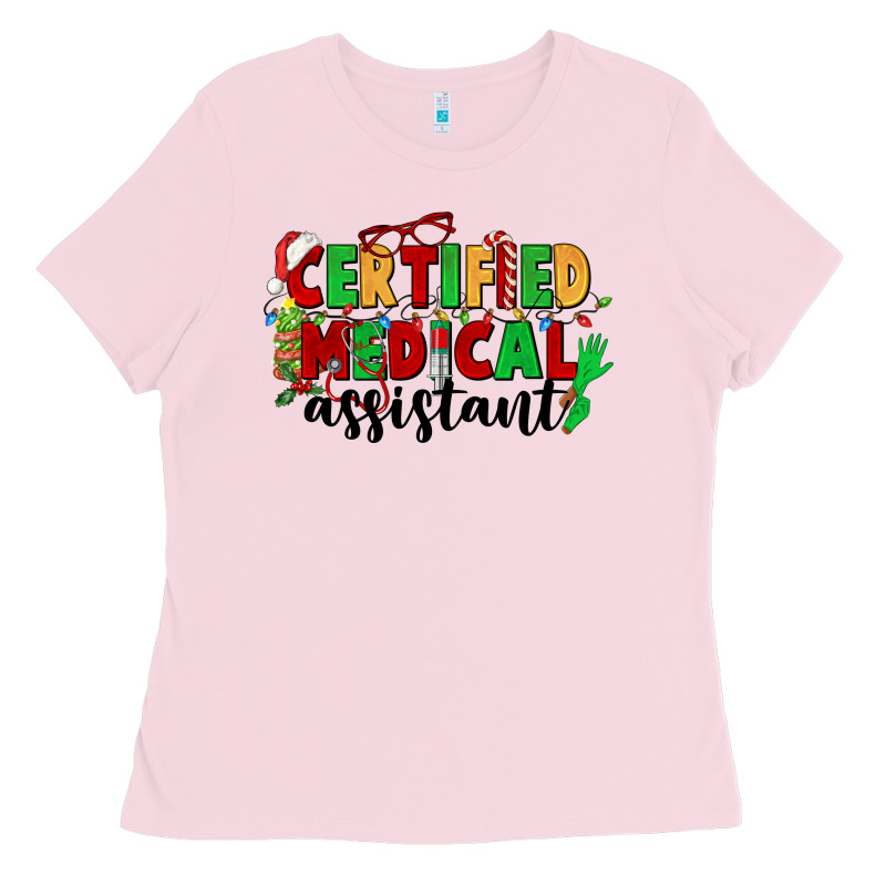 Certified Medical Assistant Ladies Tee by CowGirlArtShop | Teevron