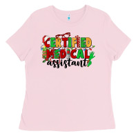 Bubblegum Pink certified medical assistant Ladies Tee - CowGirlArtShop