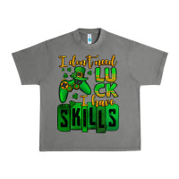 Tornado St. Patrick's I don't need luck i have skills Urban Heavy Tee - OliviaCreatesArt