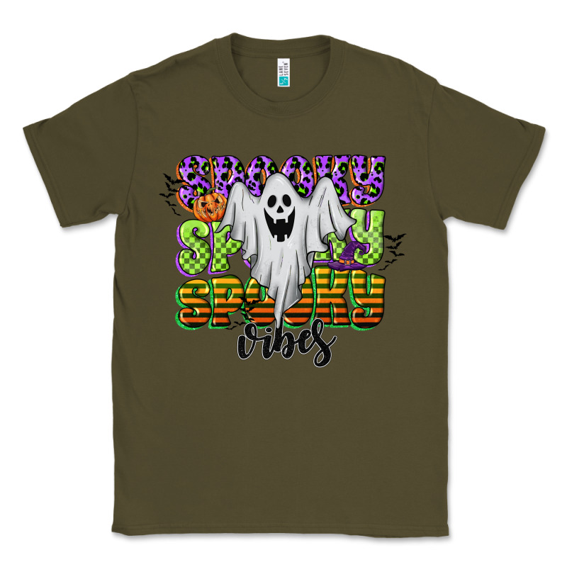 Spooky Spooky Spooky Vibes Classic Tee by CowGirlArtShop | Teevron
