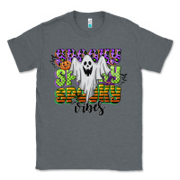 Charcoal Heather spooky spooky spooky vibes Classic Tee - CowGirlArtShop