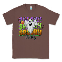Chestnut spooky spooky spooky vibes Classic Tee - CowGirlArtShop