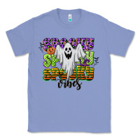 Colony Blue spooky spooky spooky vibes Classic Tee - CowGirlArtShop