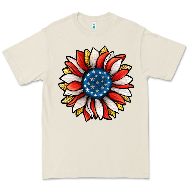 Patriotic Sunflower Premium Tee by Jasminsmagicworld | Teevron