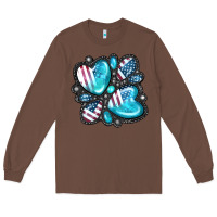Chestnut American gemstone Long Sleeve Tee - FaDigitalArtStudio