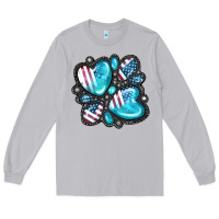 Moon Dust American gemstone Long Sleeve Tee - FaDigitalArtStudio