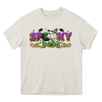 Cream spooky babe halloween Heavy Core Tee - NancyCooperArtShop