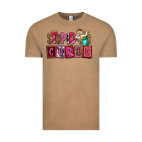 Vintage Coffee stupid cupid with cupid olivia Vintage Tee - OliviaCreatesArt