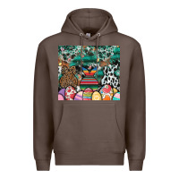 Coffee easter Premium Hoodie - CowhideDigitalArt