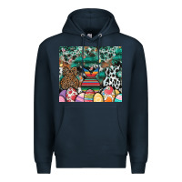 Navy easter Premium Hoodie - CowhideDigitalArt