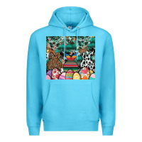 Ocean Blue easter Premium Hoodie - CowhideDigitalArt