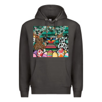 Smoke easter Premium Hoodie - CowhideDigitalArt