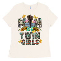 Bone mom of twin girls mother's day Ladies Tee - CowGirlArtShop