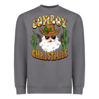 Storm cowboy christmas santa Heavyweight Sweatshirt - BarkalooDesign