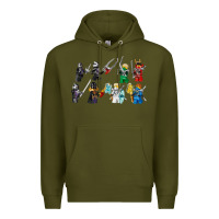 Army Green ninjago Premium Hoodie - maiPhamDesign