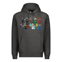 Charcoal Heather ninjago Premium Hoodie - maiPhamDesign