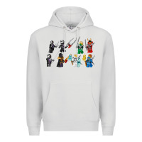 Dove Grey ninjago Premium Hoodie - maiPhamDesign