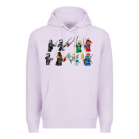 Lilac ninjago Premium Hoodie - maiPhamDesign