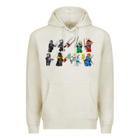 Oatmeal Heather ninjago Premium Hoodie - maiPhamDesign