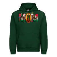 Forest Green mexican flag our lady of guadalupe mom leopard Urban Hoodie - JahusDesignShop