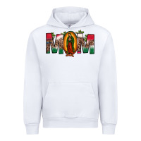 White mexican flag our lady of guadalupe mom leopard Urban Hoodie - JahusDesignShop