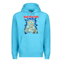 Ocean Blue iron meowden classic cute cat love animal outfits halloween Premium Hoodie - maiPhamDesign