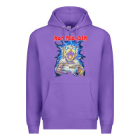 Purple iron meowden classic cute cat love animal outfits halloween Premium Hoodie - maiPhamDesign