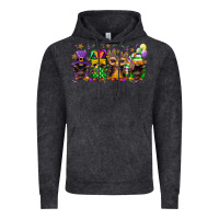 Vintage Black Mardi Gras afro gnomies Vintage Hoodie - FaDigitalArtStudio